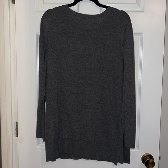 Maison Jules Women’s Crew Neck Sweater in Grey in size XL NWT - Picture 9 of 9